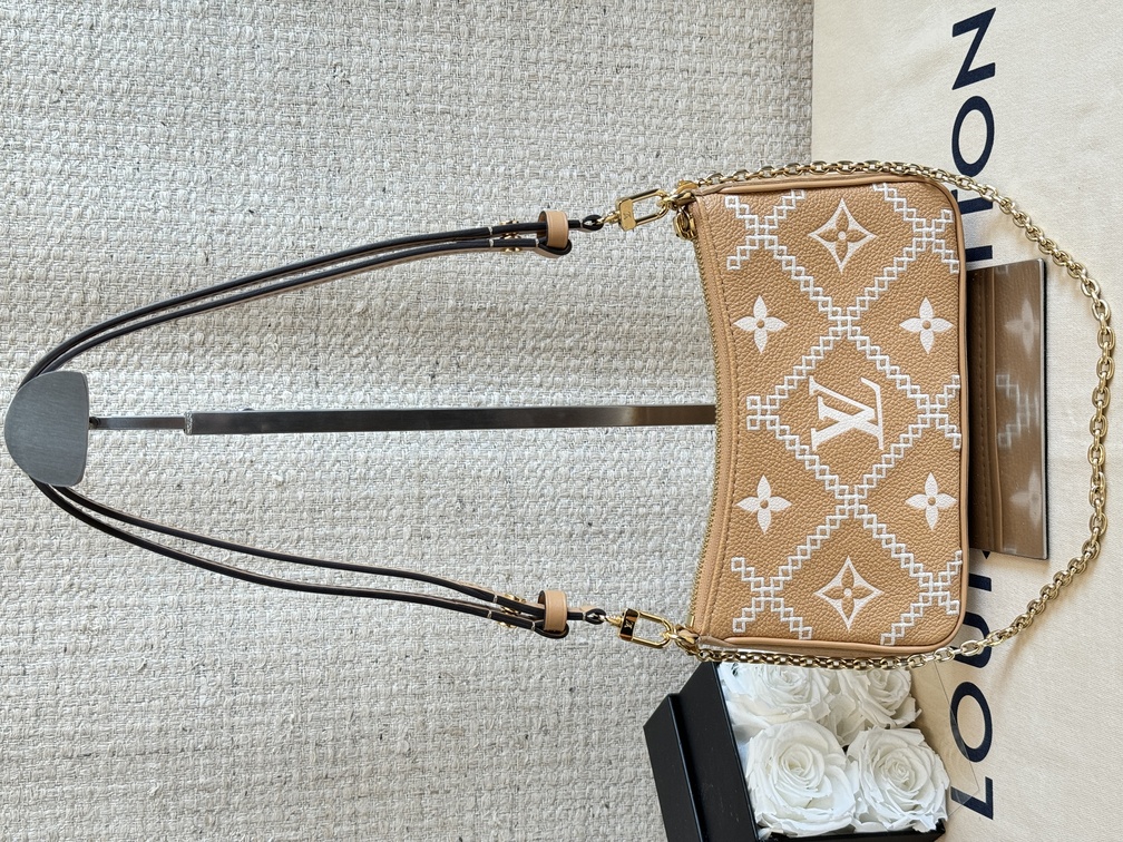 100% Original Louis Vuitton Easy Pouch on Strap M81066 Preloved